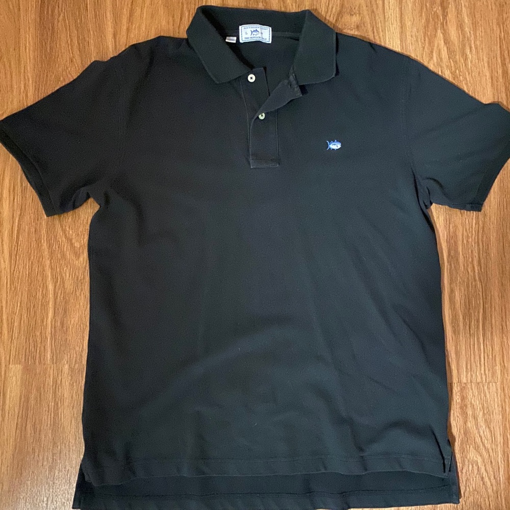 Vineyard Vines Black Polo - Large